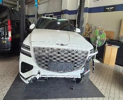 Photo 1 of 15: 2024 Genesis GV80, VIN KMTHA81BDRU203951 — Korean insurance auction