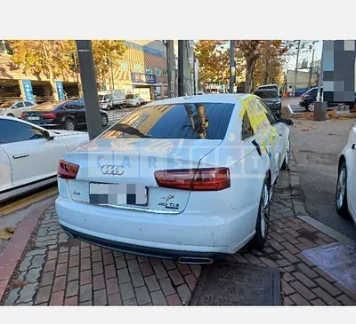 Photo 1 of 28: 2015 Audi A6 40 TDI quattro — Korean insurance auction