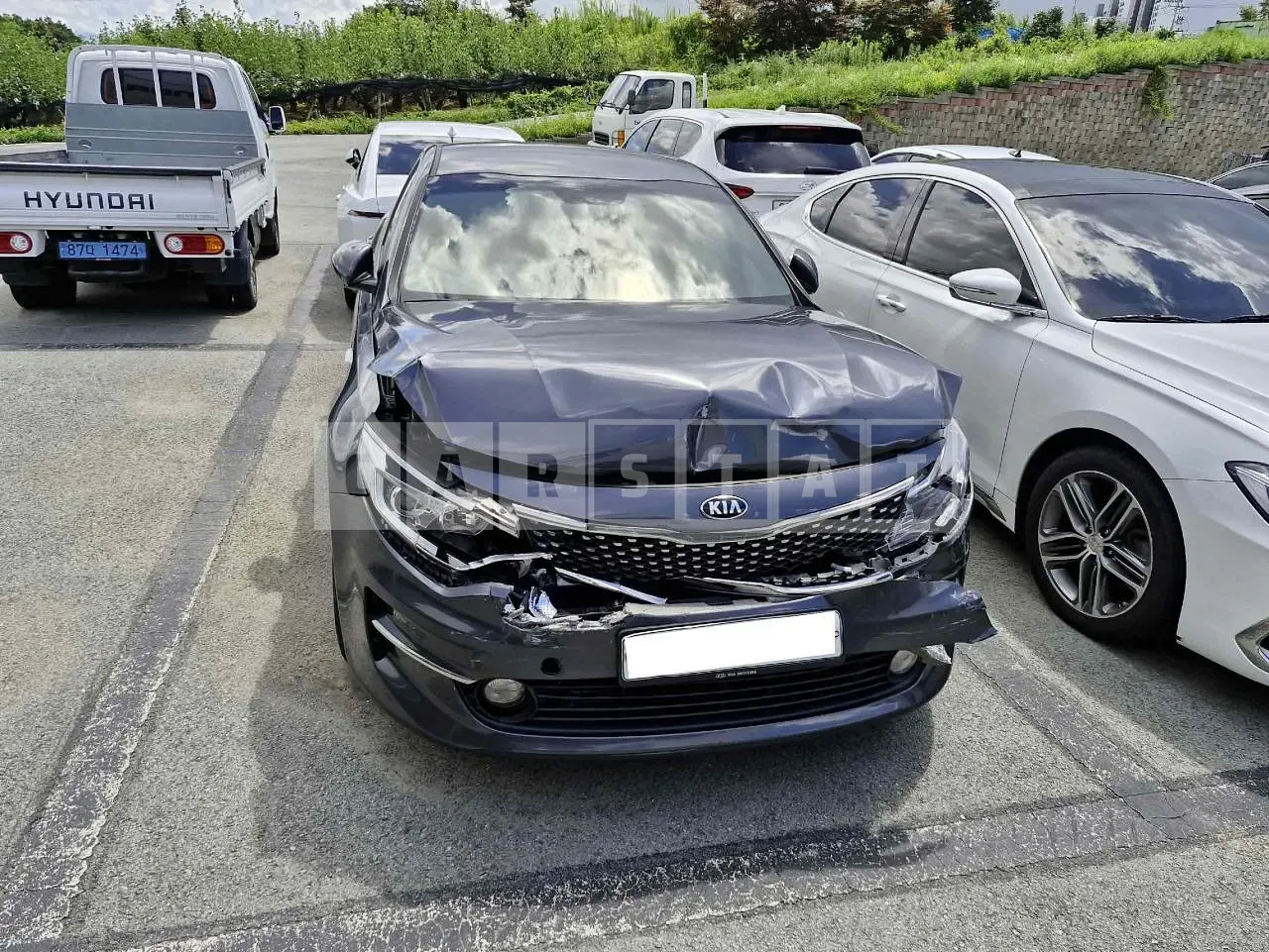 Photo 2 of 21: 2016 Kia K5, VIN KNAGS416BGA069703 — Korean insurance auction