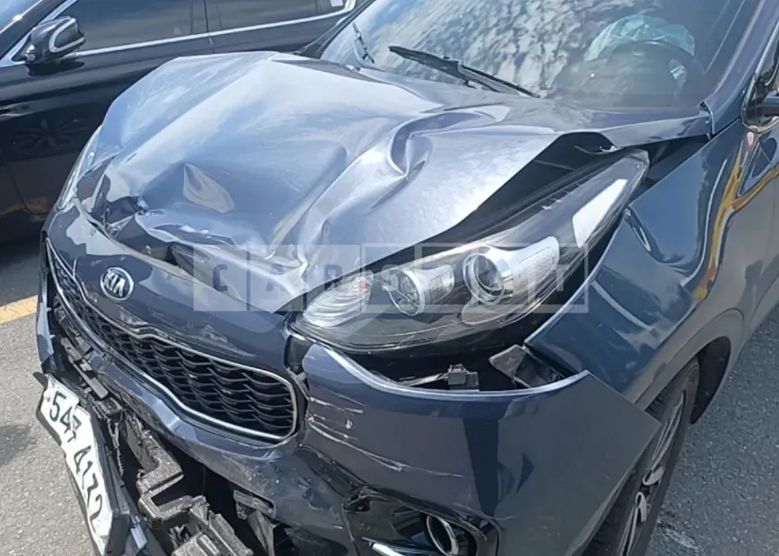 Photo 2 of 22: 2016 Kia Sportage, VIN KNAPN813DGK005355 — Korean insurance auction