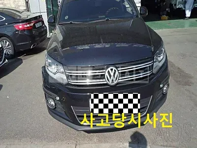 Photo 1 of 24: 2016 Volkswagen Tiguan 2.0 TDI BMT, VIN WVGZZZ5NZGW533828 — Korean insurance auction