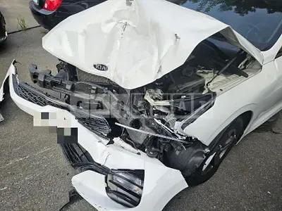 Photo 1 of 8: 2021 Kia K5, VIN KNAG541B3MA115022 — Korean insurance auction