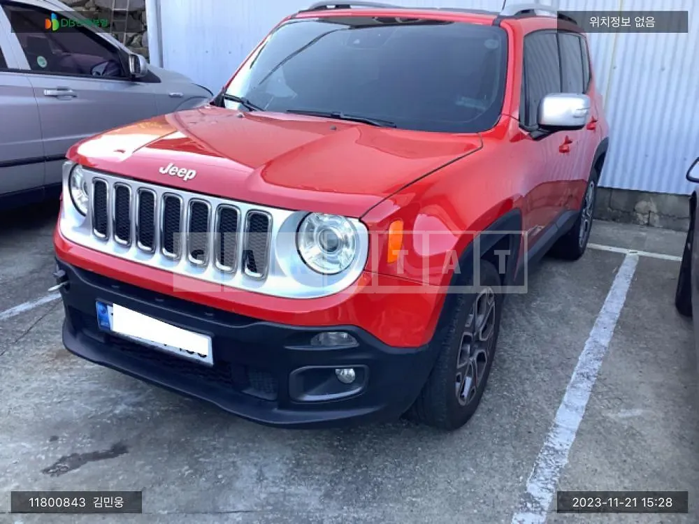 Photo 2 of 10: 2015 Jeep Renegade, VIN 1C4BU0000FPC33322 — Korean insurance auction