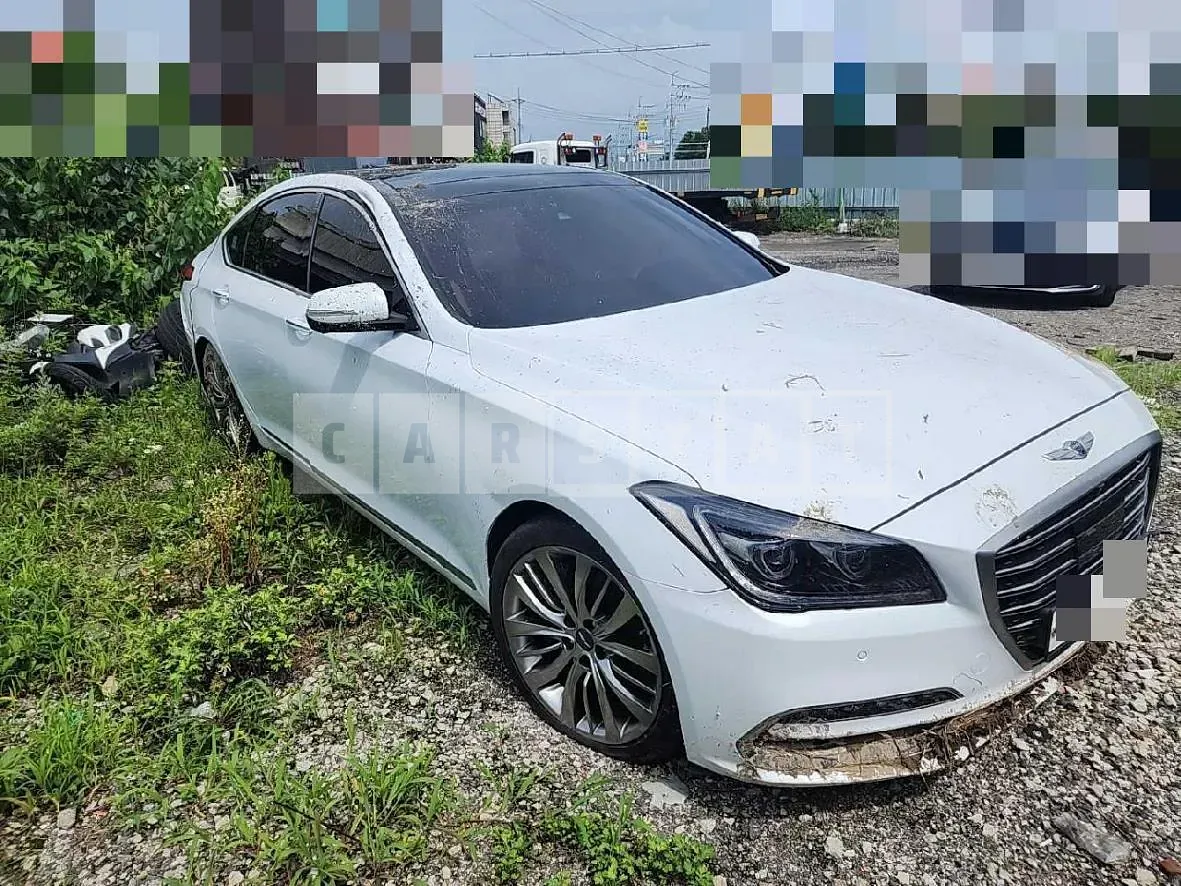 Photo 2 of 10: 2018 Genesis G80 3.3 — Korean insurance auction