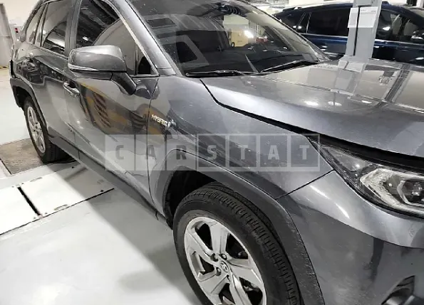 Photo 2 of 25: 2021 Toyota RAV4 Hybrid, VIN JTMW2RFV9MD100091 — Korean insurance auction