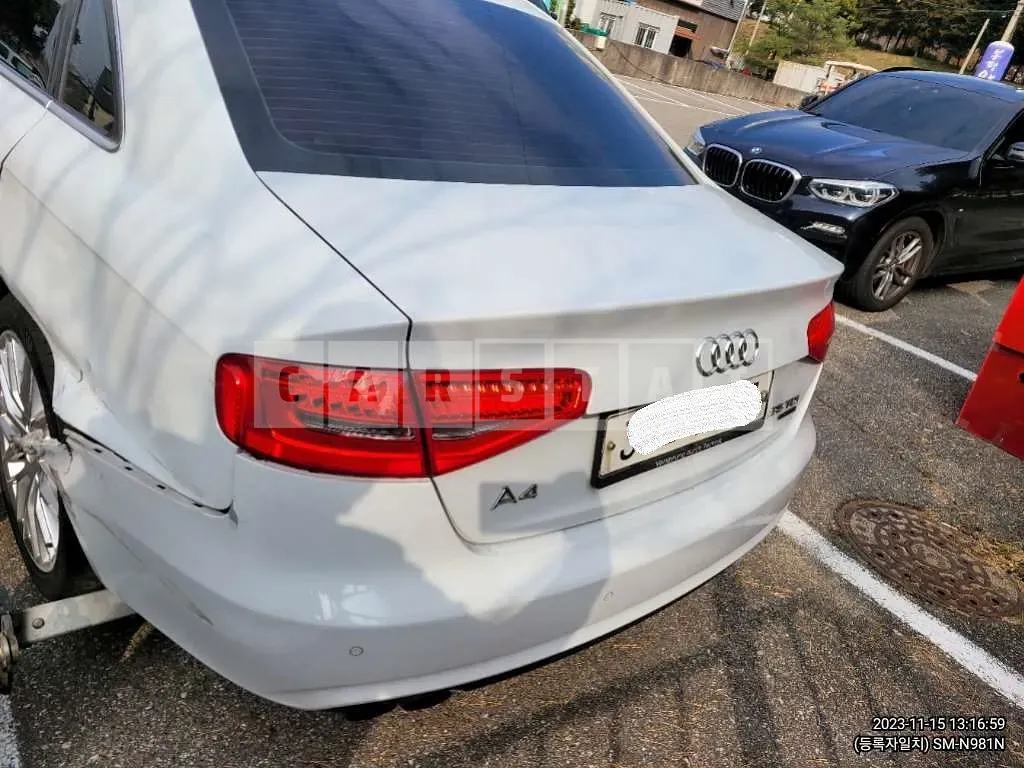 Photo 2 of 8: 2015 Audi A4 35 TDI quattro, VIN WAUZZZ8K2FN023764 — Korean insurance auction