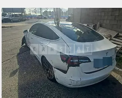 Photo 1 of 11: 2020 Tesla Model 3 Long Range — Korean insurance auction