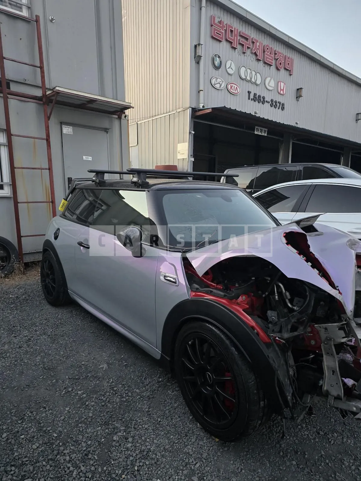 Photo 2 of 7: 2015 MINI Mini-John Cooper Works, VIN WMWXM9103F2C76238 — Korean insurance auction