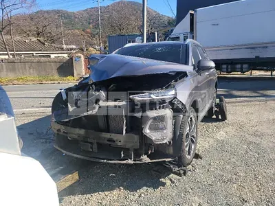 Photo 1 of 23: 2018 Hyundai Santa Fe, VIN KMHS381BBKU018159 — Korean insurance auction