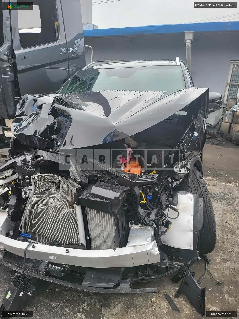 Photo 2 of 15: 2022 Kia Sorento Hybrid, VIN KNARH81GBNA104482 — Korean insurance auction