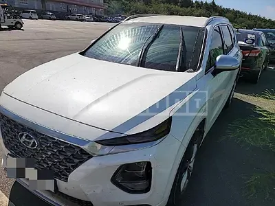 Photo 1 of 10: 2019 Hyundai Santa Fe, VIN KMHS581BBKU151183 — Korean insurance auction