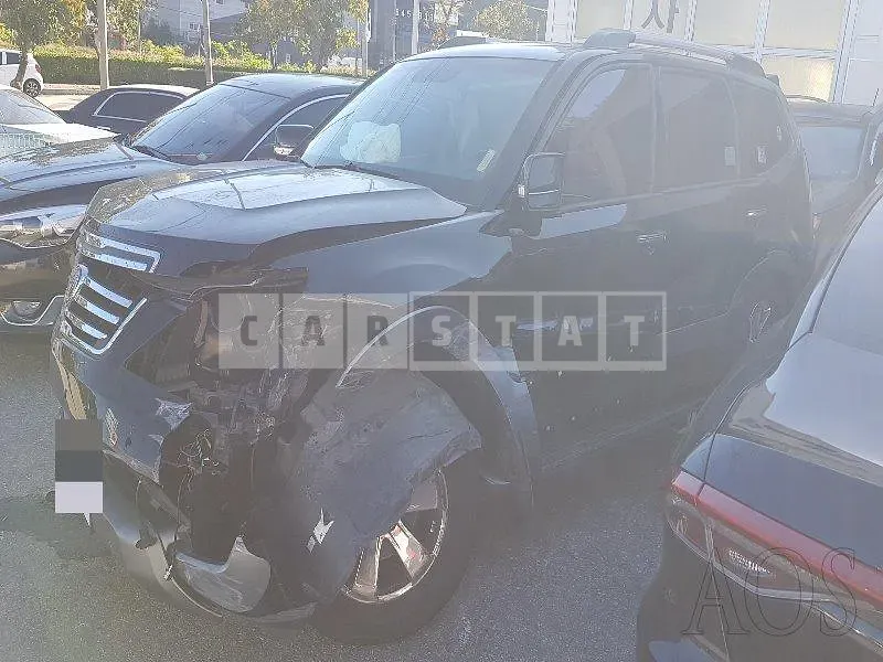 Photo 2 of 34: 2015 Kia Mojave 3.0 (4WD), VIN KNAKR814DFA143915 — Korean insurance auction