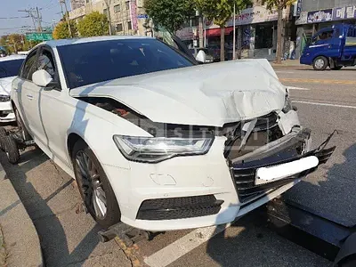 Photo 1 of 18: 2018 Audi A6 35 TDI Four, VIN WAUZZZ4G0JN071368 — Korean insurance auction