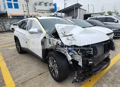 Photo 1 of 17: 2022 Hyundai Tucson, VIN KMHJC81BHNU155193 — Korean insurance auction