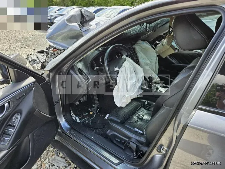 Photo 2 of 13: 2016 Infiniti Q50S Hybrid — Korean insurance auction