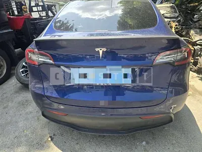 Photo 1 of 8: 2021 Tesla Model Y Standard Range — Korean insurance auction