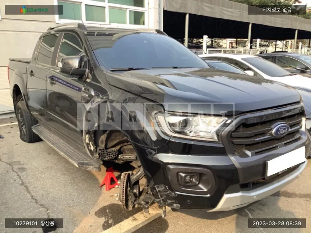 Photo 2 of 10: 2021 Ford Ranger Wildtrack, VIN 6FPPXXMJ2NMB13293 — Korean insurance auction