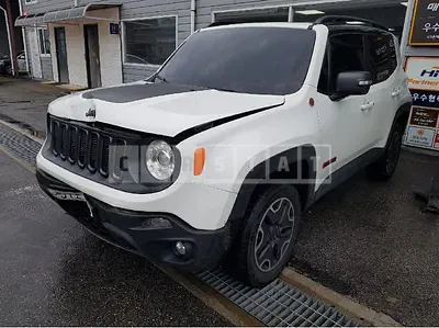 Photo 1 of 13: 2018 Jeep Zip Renegade, VIN 1C4BU0000JPJ05222 — Korean insurance auction