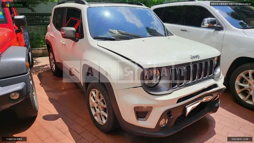 Photo 2 of 9: 2019 Jeep Renegade 2.4, VIN 1C4BU0000KPK58621 — Korean insurance auction