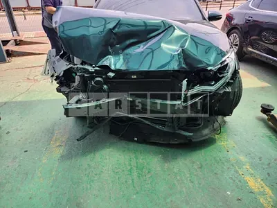 Photo 1 of 7: 2018 Kia K%, VIN KNAGU411BKA315743 — Korean insurance auction