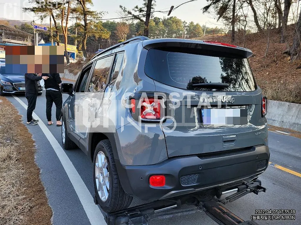 Photo 2 of 28: 2019 Jeep Renegade 2.4, VIN 1C4BU0000KPK64835 — Korean insurance auction