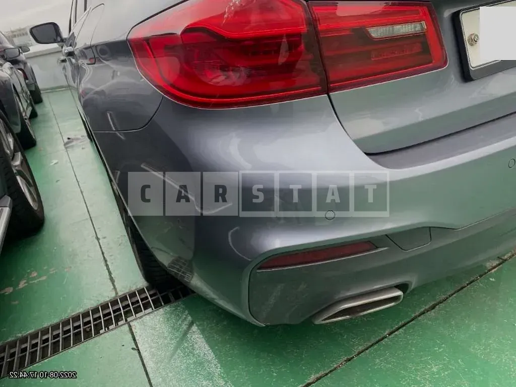 Photo 2 of 9: 2018 BMW 530i xDrive, VIN WBAJD9104JWC12135 — Korean insurance auction