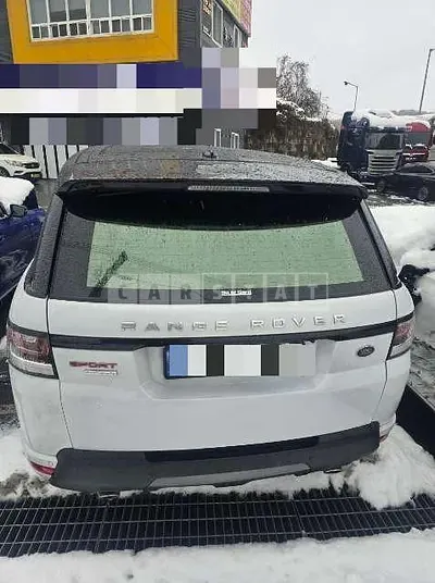 Photo 1 of 9: 2016 Land Rover Range Rover Sport 3.0d — Korean insurance auction