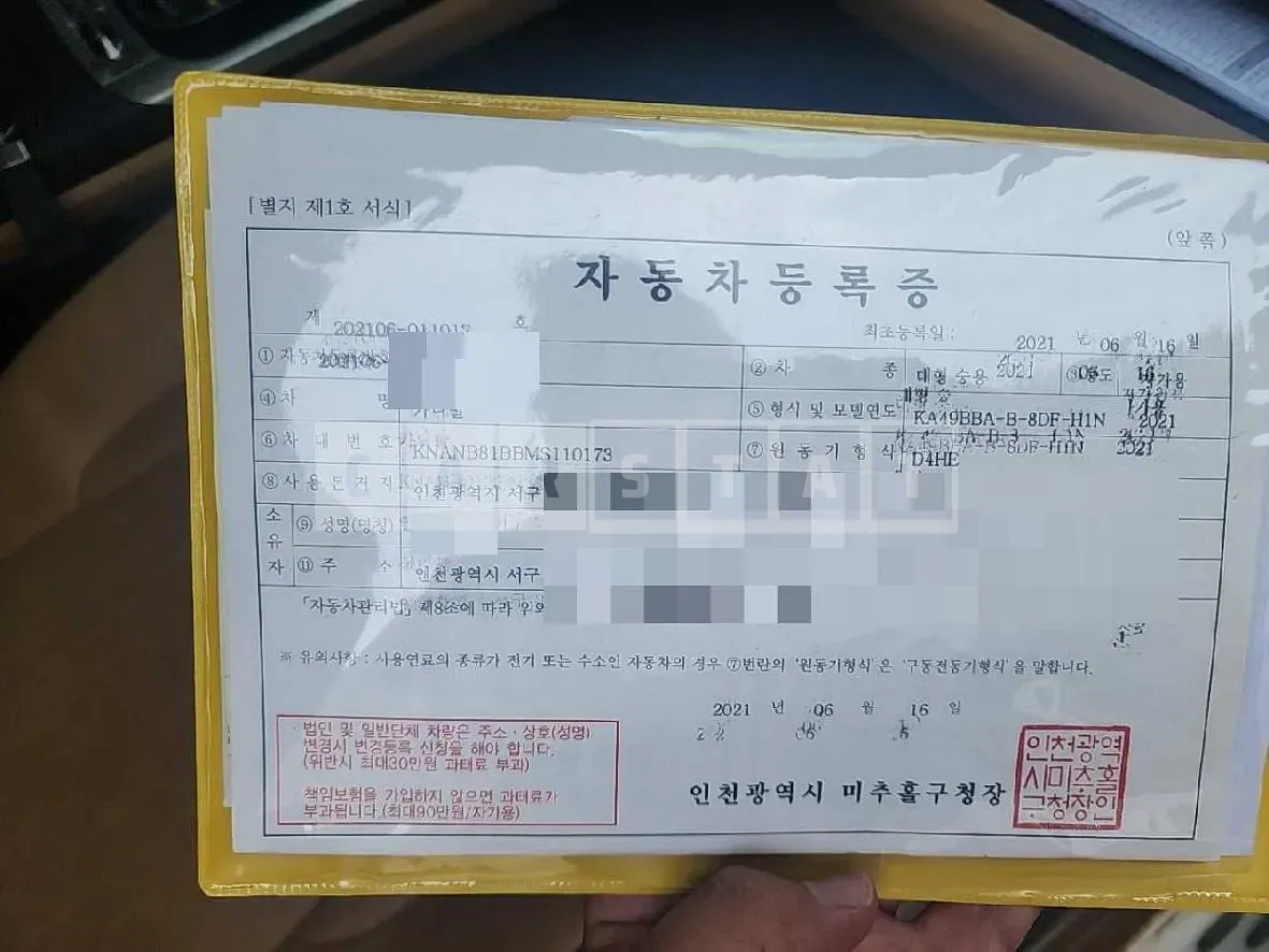 Photo 2 of 21: 2021 Kia Carnivals — Korean insurance auction