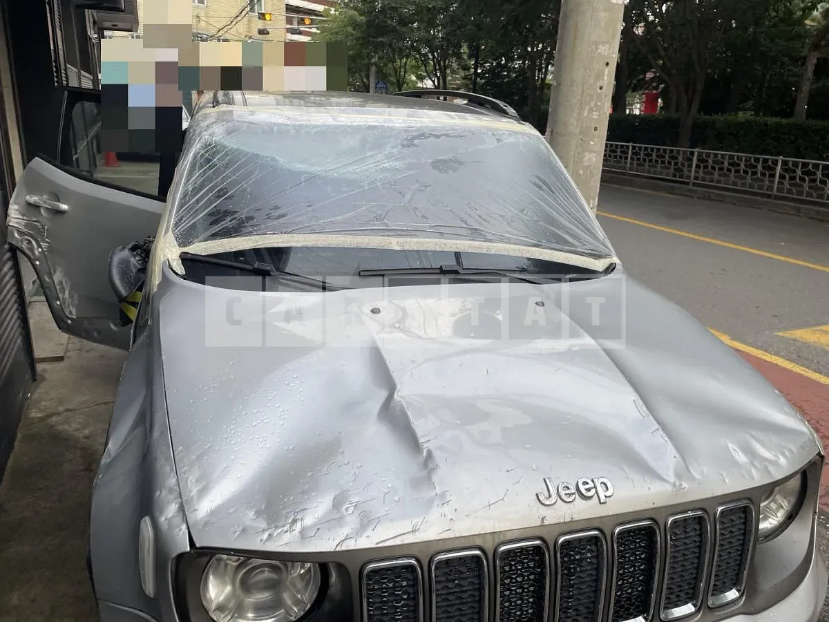Photo 2 of 9: 2019 Jeep Zip Renegade 2.4, VIN 1C4BU0000KPJ95713 — Korean insurance auction