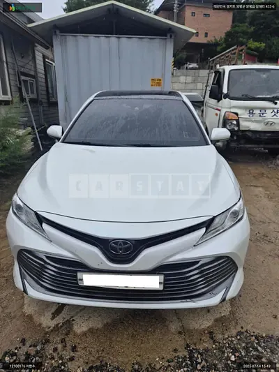 Photo 1 of 25: 2021 Toyota Camry, VIN JTNB11HK8M3124793 — Korean insurance auction