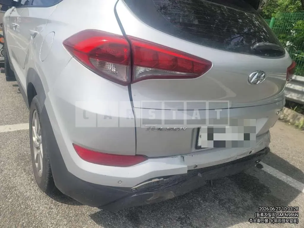 Photo 2 of 8: 2016 Hyundai Tucson T 1.7 — Korean insurance auction