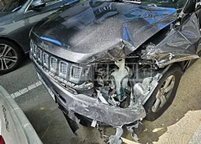 Photo 1 of 27: 2019 Jeep Compass, VIN 3C4NJDCB1KT592408 — Korean insurance auction