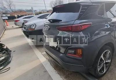 Photo 1 of 16: 2018 Hyundai Kona 1.6, VIN KMHK4815GJU108517 — Korean insurance auction