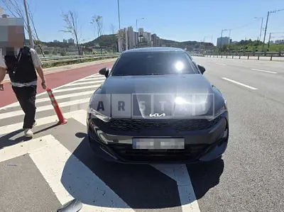 Photo 1 of 9: 2022 Kia K5 2.0 — Korean insurance auction