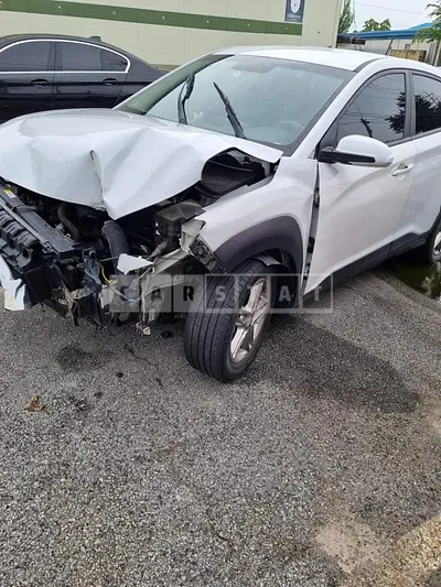 Photo 1 of 15: 2019 Hyundai Kona, VIN KMHK6815GKU299735 — Korean insurance auction
