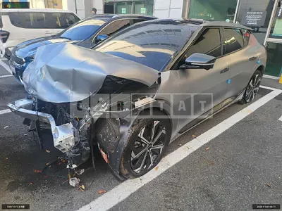 Photo 1 of 14: 2022 Kia EV6, VIN KNAC581AFNA053083 — Korean insurance auction