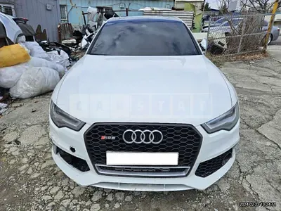 Photo 1 of 8: 2015 Audi A6 45 TDI quattro, VIN WAUZZZ4G1FN024552 — Korean insurance auction