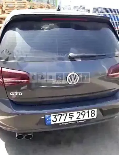Photo 1 of 30: 2016 Volkswagen Golf GTD, VIN WVWZZZAUZGW160048 — Korean insurance auction