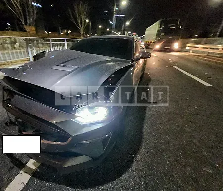 Photo 2 of 12: 2022 Ford Mustang 5.0 GT Coupe, VIN 1FA6P8CFXN5115306 — Korean insurance auction