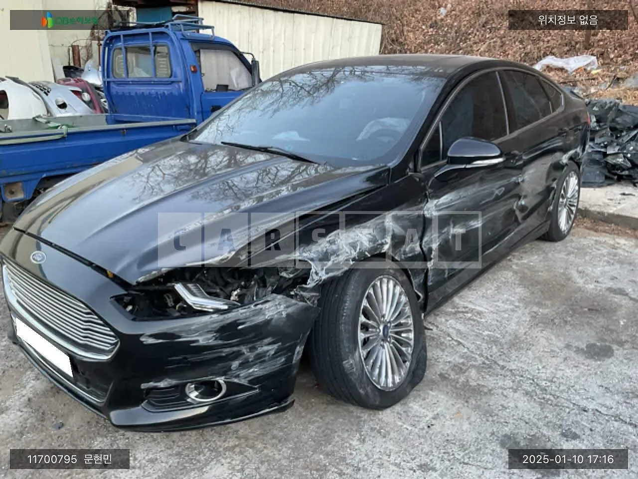 Photo 2 of 9: 2017 Ford Mondeo 2.0, VIN WF0DXXWPCHHP16191 — Korean insurance auction