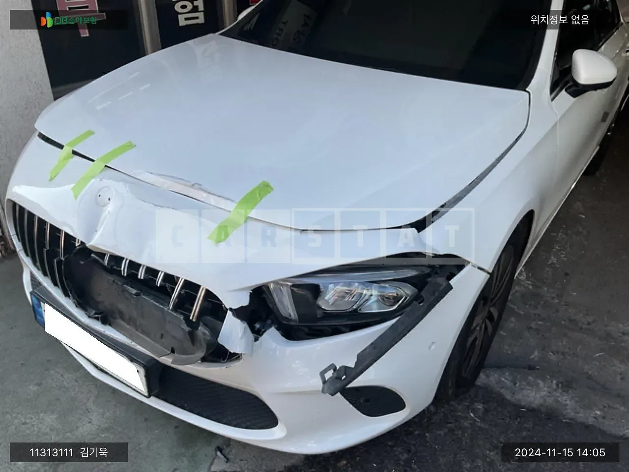 Photo 2 of 9: 2021 Mercedes-Benz A200d, VIN W1K3G1CB6MJ296076 — Korean insurance auction