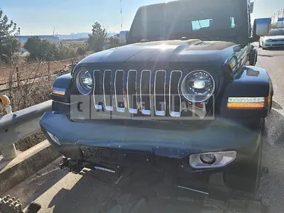 Photo 1 of 7: 2021 Jeep Wrangler Sahara, VIN 1C4HJXEN3MW795397 — Korean insurance auction