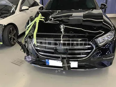 Photo 1 of 10: 2024 Mercedes-Benz E220d 4Matic, VIN W1KLF0FB0RA030021 — Korean insurance auction