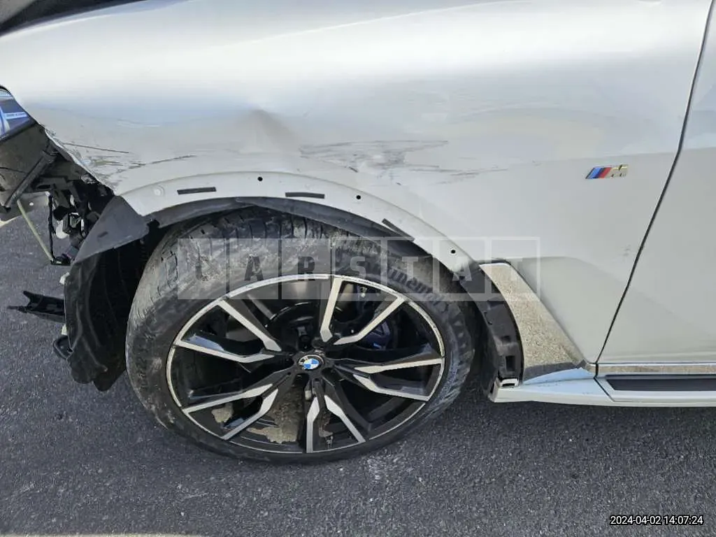 Photo 2 of 29: 2021 BMW X7 xDrive 40i, VIN WBACW2104M9F40457 — Korean insurance auction