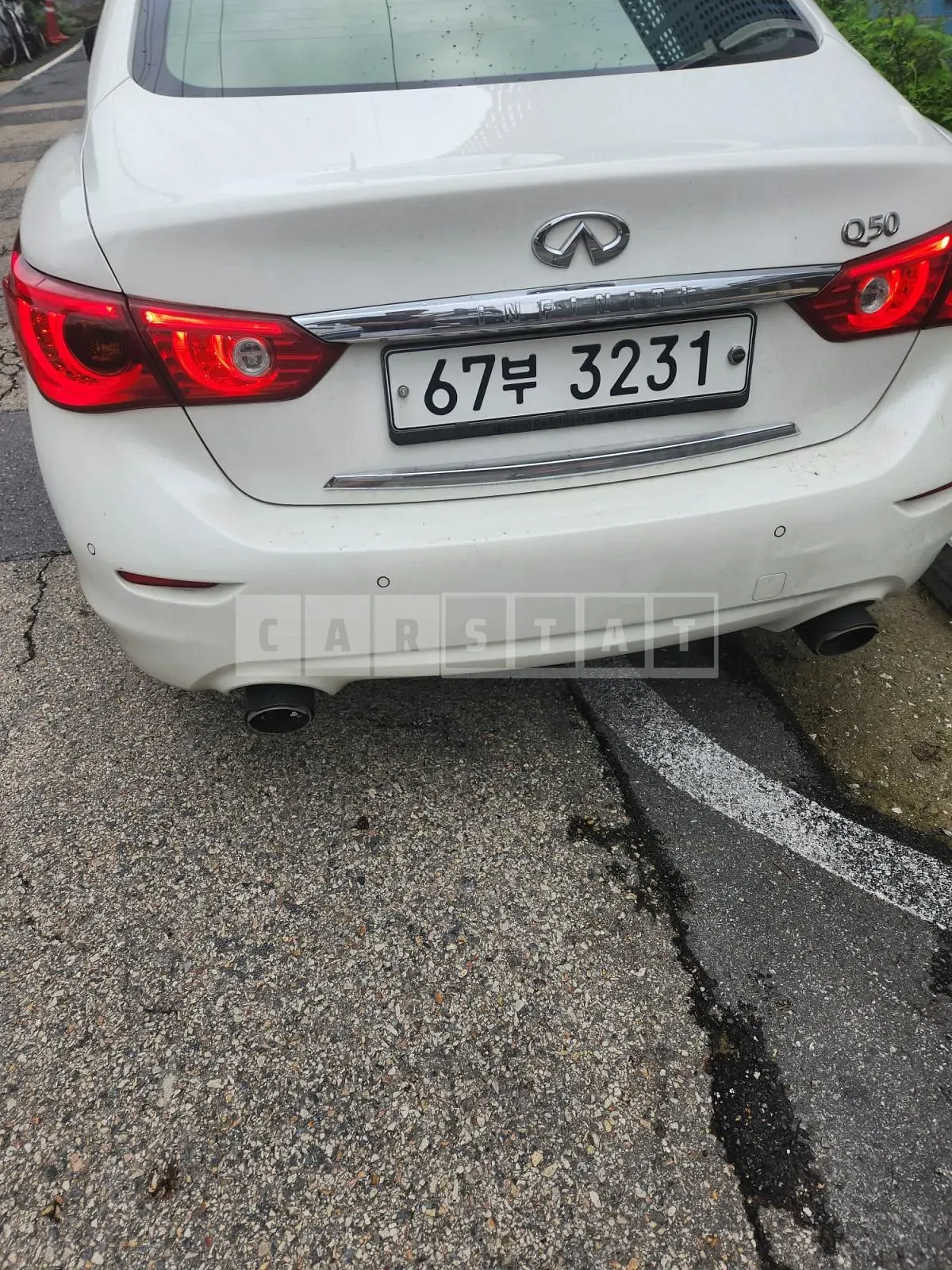 Photo 2 of 3: 2015 Infiniti Q50 — Korean insurance auction