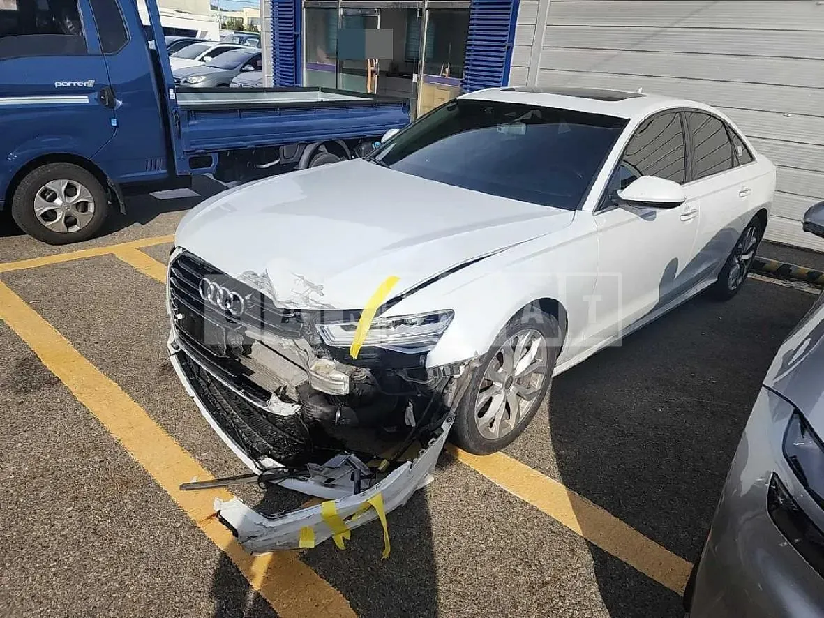 Photo 2 of 16: 2015 Audi A6 40 TDI quattro, VIN WAUZZZ4G7GN057928 — Korean insurance auction