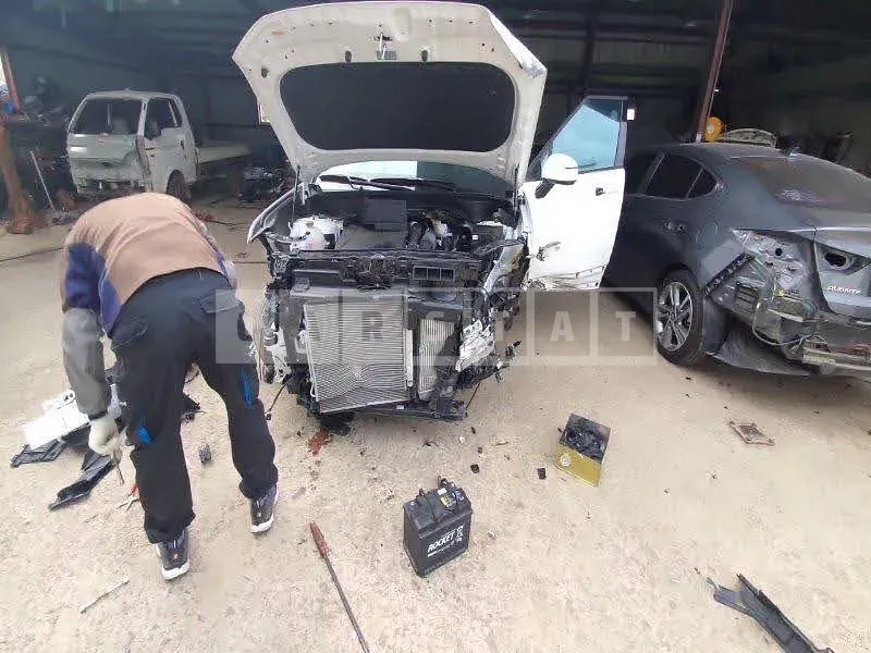 Photo 2 of 20: 2024 Hyundai Santa Fe, VIN KMHP381LGRU013343 — Korean insurance auction