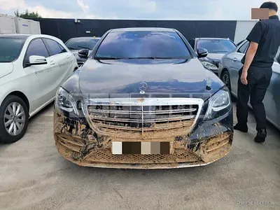 Photo 1 of 40: 2019 Mercedes-Benz S350d 4Matic, VIN WDDUF2BB4KA489130 — Korean insurance auction