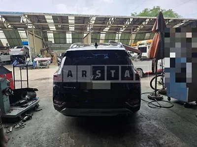 Photo 1 of 25: 2019 Hyundai Santa Fe TM, VIN KMHS281BBLU210472 — Korean insurance auction