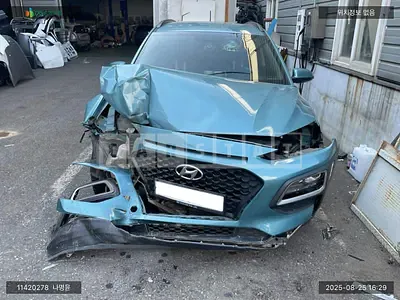 Photo 1 of 9: 2018 Hyundai Kona, VIN KMHK4815GJU084244 — Korean insurance auction